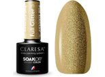 Claresa Soak Off Uv/Led Full Glitter Hybrid Varnish 3, 5 G