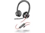 Poly Blackwire 8225 - Cuffie - On-Ear - Cablate - Cancellazione Attiva Del Rumore - USB-C - Zoom