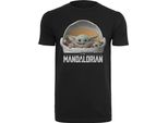 Mr. Tee Baby Yoda Mandalorian Logo Tee Nero - M
