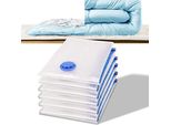 Karpal Sacchetti Sottovuoto Set 6 Pezzi Sacchetti 100X120 Cm Fino Al 90% Di Risparmio Di Spazio, Sacchetti Riutilizzabili Per Indumenti, Sacchetti Sottovuoto Per Biancheria Da Letto, Vestiti¡