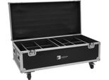 Roadinger Flightcase 8X Akku Ip Par 7 Qcl Wdmx Con Funzione Di Ricarica