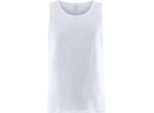 Craft Core Dry - Camicia Bianca Senza Maniche Da Uomo - Taglia L