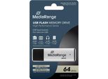 Mediarange Usb-Stick Usb 3.0 Ad Alte Prestazioni Da 64 Gb Alu