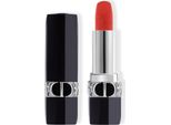 Christian Dior, Couture Colour, Matte, Cream Lipstick, 999, Refillable, 3.5 G