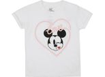 Disney - Maglietta Per Ragazze TV1428 (152-158) (Bianco)
