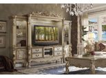 Parete Tv In Legno Stile Barocco Scaffale Mobile Soggiorno Nuovo Pensile Classico