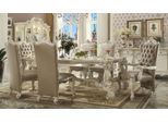 Set Sala Da Pranzo Reale 7 Pezzi Tavolo Barocco Rococò 6X Sedie Nuovo