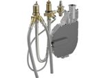 Hansa Compact - Corpo Di Montaggio Per Miscelatore Da Bagno, Installazione A 4 Fori 53040300