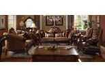 Set Divano Classico 3+2+1 Posti Divano Imbottito Tessile Chesterfield Nuovo