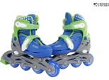 Street Rider Inline Skeelers Blu, Taglia 26-29