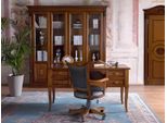 Set Ufficio Scrivania Sedia Direzionale Completo Ufficio Ufficio Barocco Rococò 2 Pezzi Nuovo