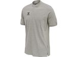 Hummel Hmlmove Grid Polo Grigio Melange Xl
