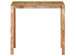 Tavolo Da Bar 112X55X108 Cm In Legno Massiccio Di Recupero