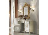 Comò Specchio Sgabello Credenza Camera Da Letto Cassettiera Barocco Rococò 3 Pezzi Nuovo