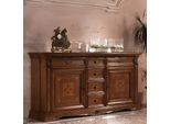 Cassettone Barocco Rococò Cassettiere Cassettiere In Stile Antico In Vero Legno Nuovo Xxl Grande
