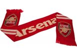 Arsenal Fc - Sciarpa "Gunners"" TA8577 (Taglia Unica) (Rosso/Bianco)"