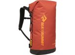 Sea To Summit Zaino Da Escursione Zaino Big River Dry Backpack 50L Picante Terracotta