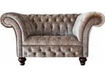 Poltrona Chesterfield Divano 1 Posto Tessuto Divano Tappezzeria Nuovo