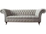 Divano Chesterfield 3 Posti Divani Imbottiti Divani Divano Tre Posti Grigio Nuovo