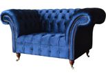 Poltrona Di Design Tessile Divano 1,5 Posti Divano Relax Lounge Club Nuovo