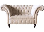 Divano Tappezzeria Divano Tessile Chesterfield Divani 1,5 Posti Singolo Rosa
