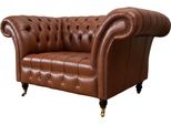 Divano Chesterfield Design In Tessuto Poltrona 1,5 Posti Imbottita Divani Lounge