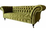 Design Divano Chesterfield 3 Posti Verde Divano Imbottito Divani Soggiorno