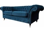 Divano Di Design 3 Posti Divano Imbottito Tessile Divani Chesterfield Nuovo