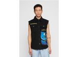 Brandit Gilet Da Uomo Iron Maiden Vintage Shirt Senza Maniche Fotd