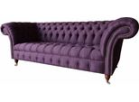 Chesterfield 3 Posti Divano In Tessuto Divano Imbottito Seduta 3 Posti Divani Nuovi