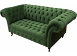 Chesterfield Sedute Per Ufficio Arredamento Divano Divano 2 Posti Tessile Verde