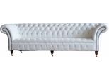 Divani Chesterfield Di Design Divano Bianco In Tessuto A 4 Posti In Tessuto A Quattro Posti