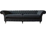 Divano Di Design A 4 Posti Divano Con Rivestimento Tessile Divani Classici Chesterfield