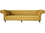 Rivestimento Tessile Chesterfield Divano Divano Di Design Divano A 4 Posti Nuovo