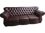 Divano Chesterfield Divano A 3 Posti In Pelle Divano Divano Marrone Divani