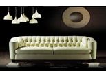 Divano Chesterfield 4 Posti In Pelle Finta Divano Bianco Divani Moderni