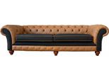 Divano 4 Posti Imbottito Divano Grande Chesterfield Similcuoio Nuovo