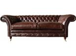 Divano 3 Posti Divano Imbottito Divani Divani Soggiorno Chesterfield Pelle