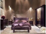 Letto Tappezzeria Design L'hotel Letti Matrimoniali Camera Da Letto Viola 180X200Cm