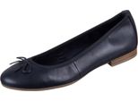 Tamaris Ballerina Donna Classica Con Fiocco In Pelle 1-22116-41, Misura:37 Eu, Colore:Blu