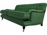 Divano Chesterfield A 3 Posti In Tessuto Divano Imbottito Divani In Tessuto A Tre Posti