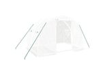 Vidaxl Serra Con Telaio In Acciaio Bianco 6 M² 3X2X2 M