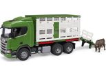 Bruder 03548 Scania Super 560R Tiertransport-Lkw Mit 1 Rind