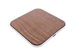 Inline® Qi Woodcharge, Caricatore Rapido Wireless, 5/7,5/10W/15W, USB-C, Senza Logo