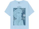 Frozen - Maglietta Per Bambina TV2581 (116) (Azzurro)