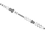 Mozzo Posteriore Shimano Wh-R9270-C50-Tu-R Argento Argento Taglia Unica