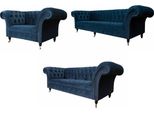Set Di Divani 4+3+1 Posti Design Divano Imbottito Divano Moderno Lusso
