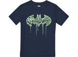 Batman - Maglietta Logo Per Ragazzi TV2673 (128) (Blu Navy)