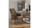 Mobili Da Salotto Chesterfield Marrone A Un Posto Poltrona Moderna