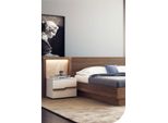 Comodino In Noce Naturale Tavolini Da Letto Lusso